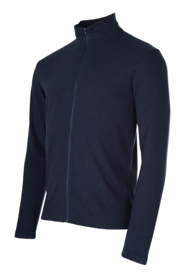 Malangen Supersoft fleecejakke Blue Herre - 1