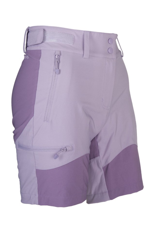 Hettpiggen lettvekts turshorts Purple Dame - 1