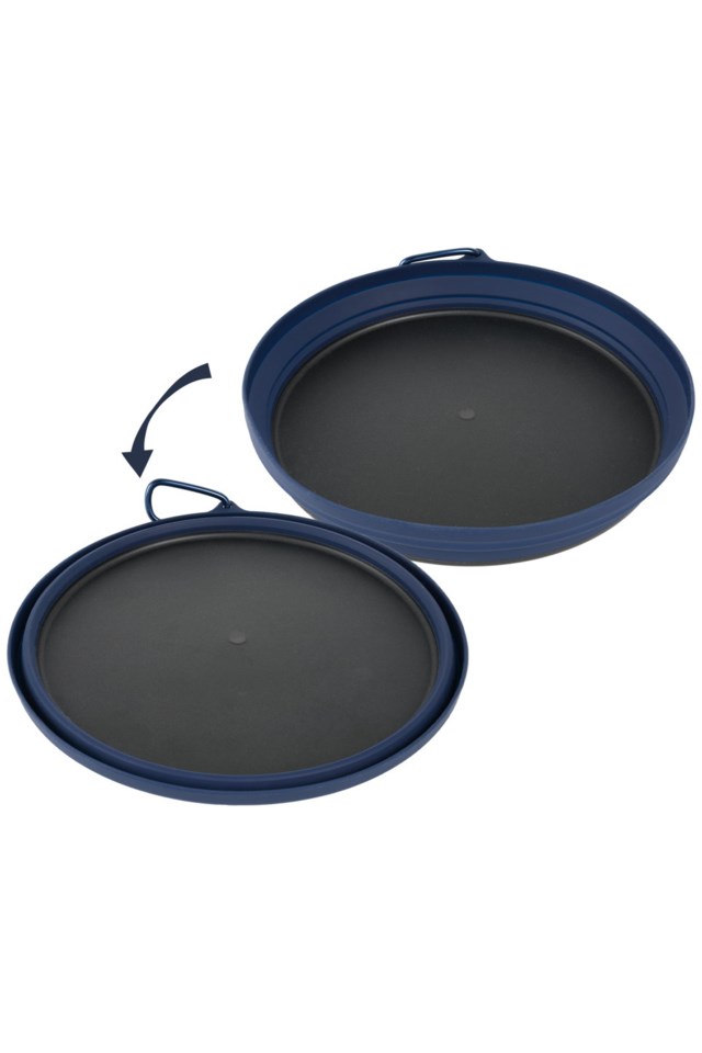 Nupen sammenleggbar turtallerken 25 cm Blue Turutstyr - 1