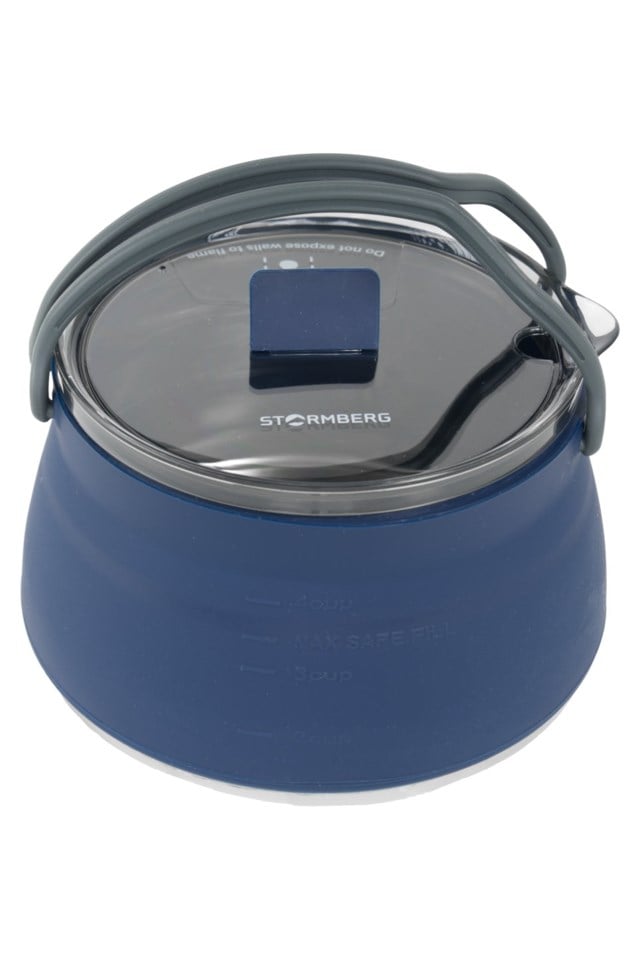 Nupen sammenleggbar kaffekjele 1 L Blue Utstyr - 1