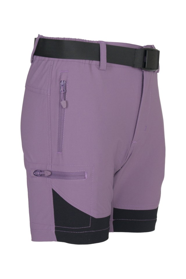 Fauskånebba turshorts barn 8-14 Purple Barn - 1