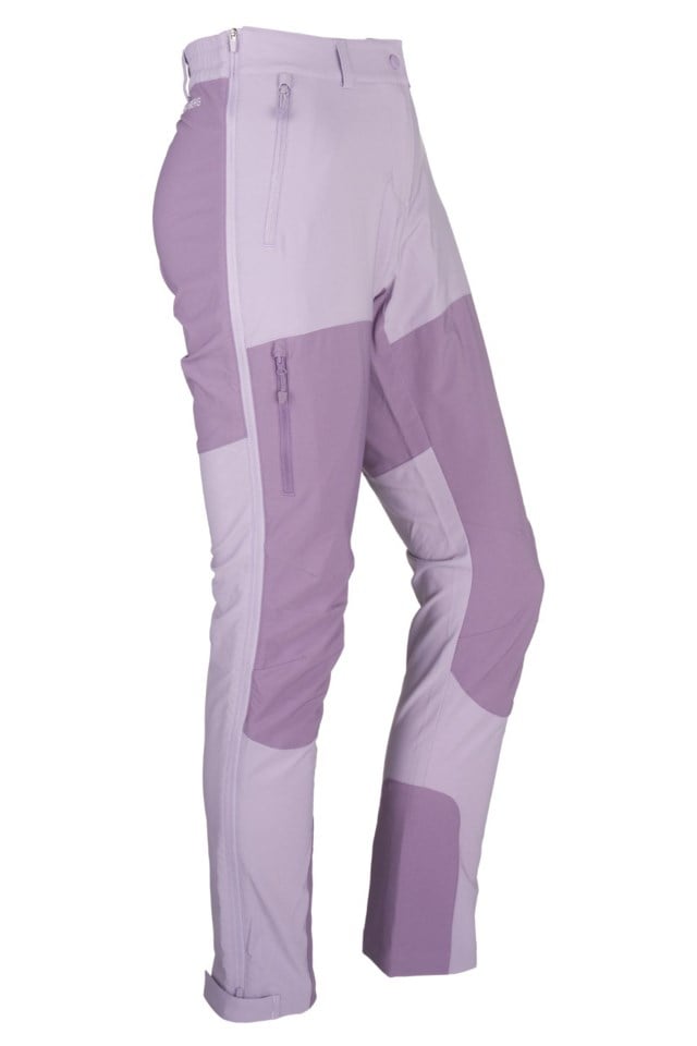 Hettpiggen lettvekts Zip-Off turbukse Purple Dame - 1