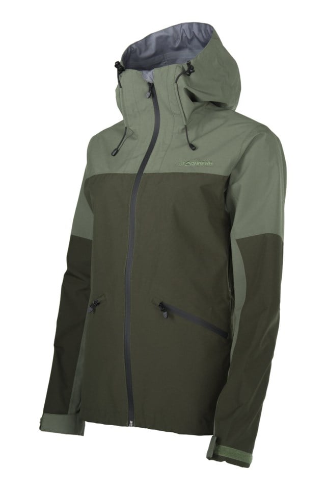 Romsdalseggen 3-lags teknisk skalljakke Green Dame - 1