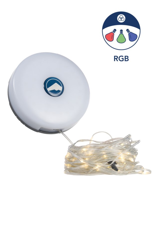 stormberg Lyse oppladbar LED-lyslenke 10 m