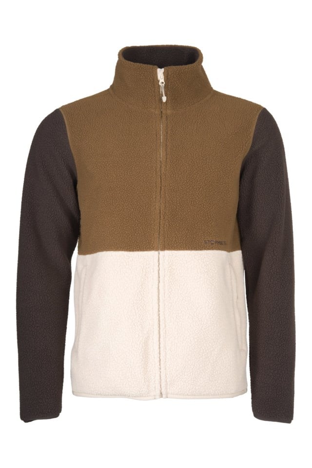 Drivdalen sherpa fleecejakke Brown Herre - 1