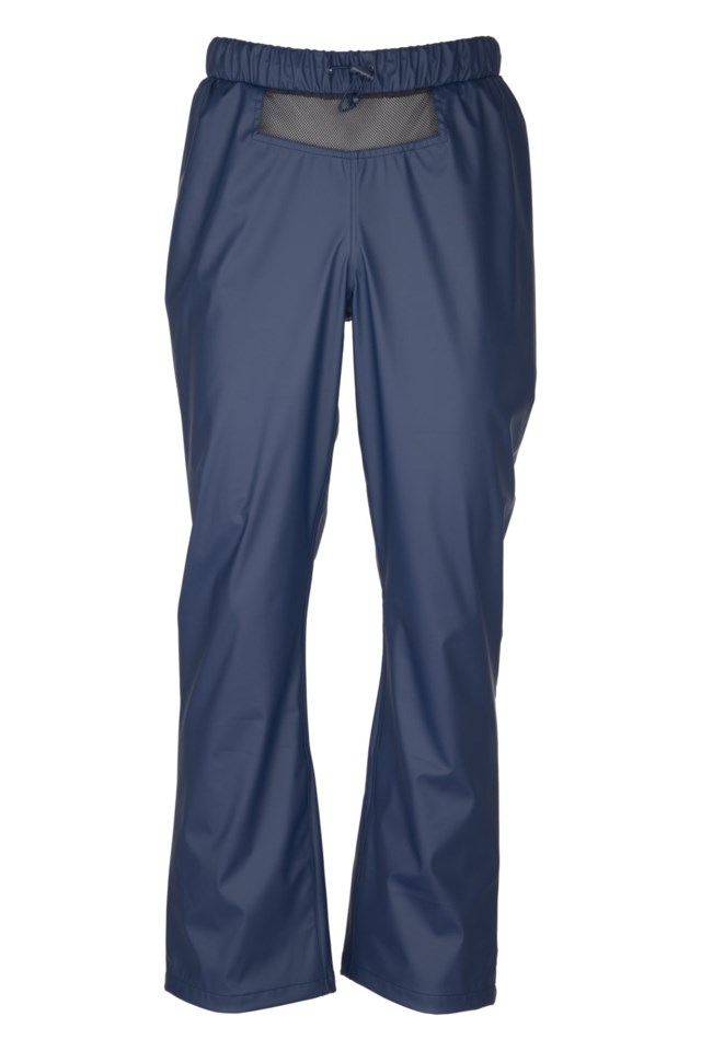 Lofoten lettvekts regnbukse m/ korte ben Blue Herre - 1