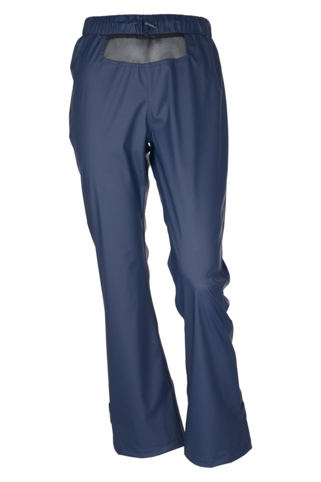 Lofoten lettvekts regnbukse m/ korte ben Blue Dame - 1