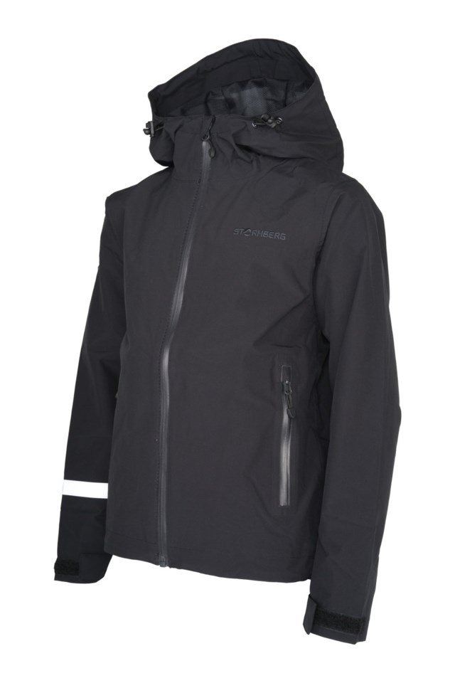 Skomvær skalljakke barn 8-14 Black Barn - 1