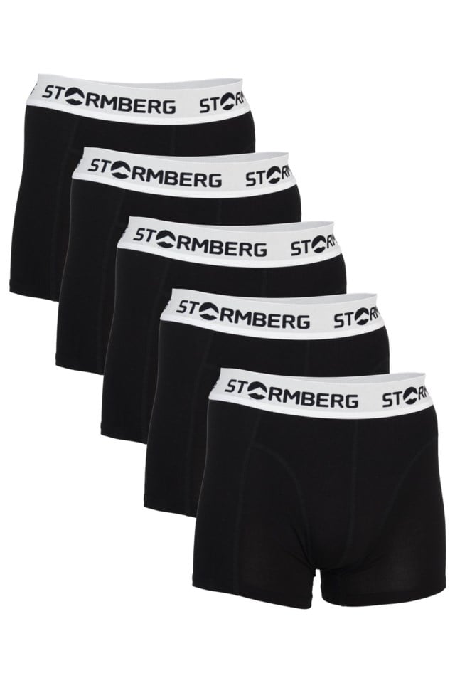 Lindeblom bambus boxer 5-pack Black Herre - 1