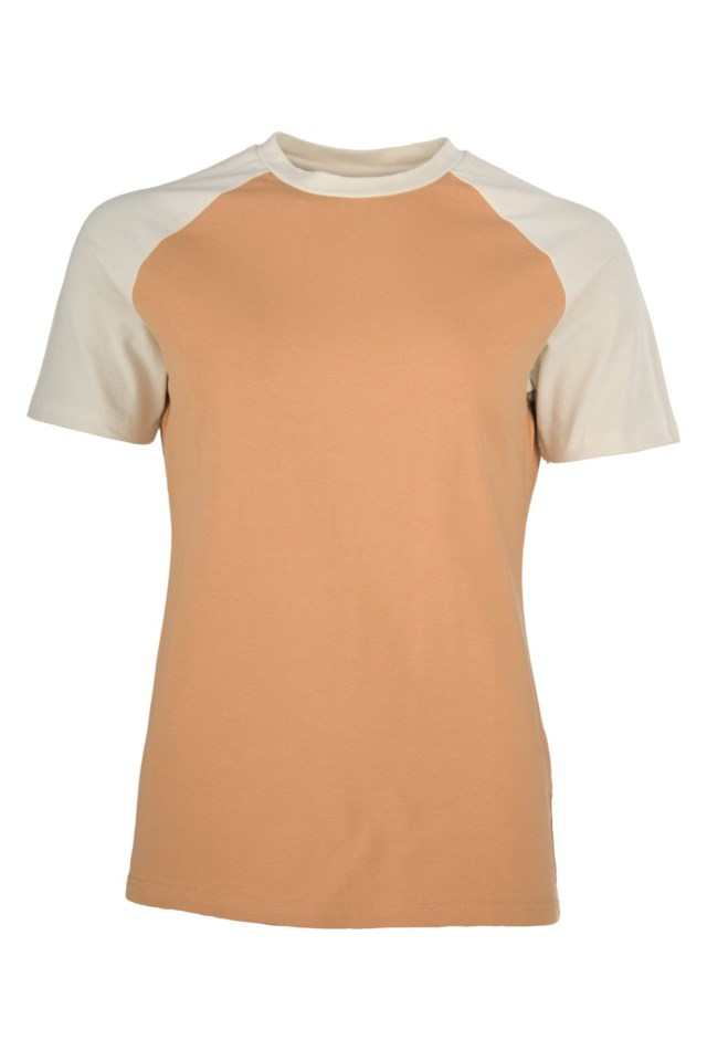 Elvestein stretch t-skjorte Brown|Beige Dame - 1