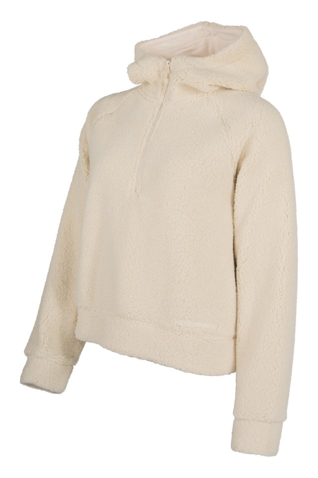 Drammen sherpa hettegenser Beige Dame - 1