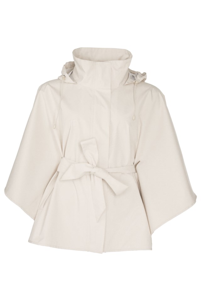 Henningsvær kort teknisk cape Beige Dame - 1