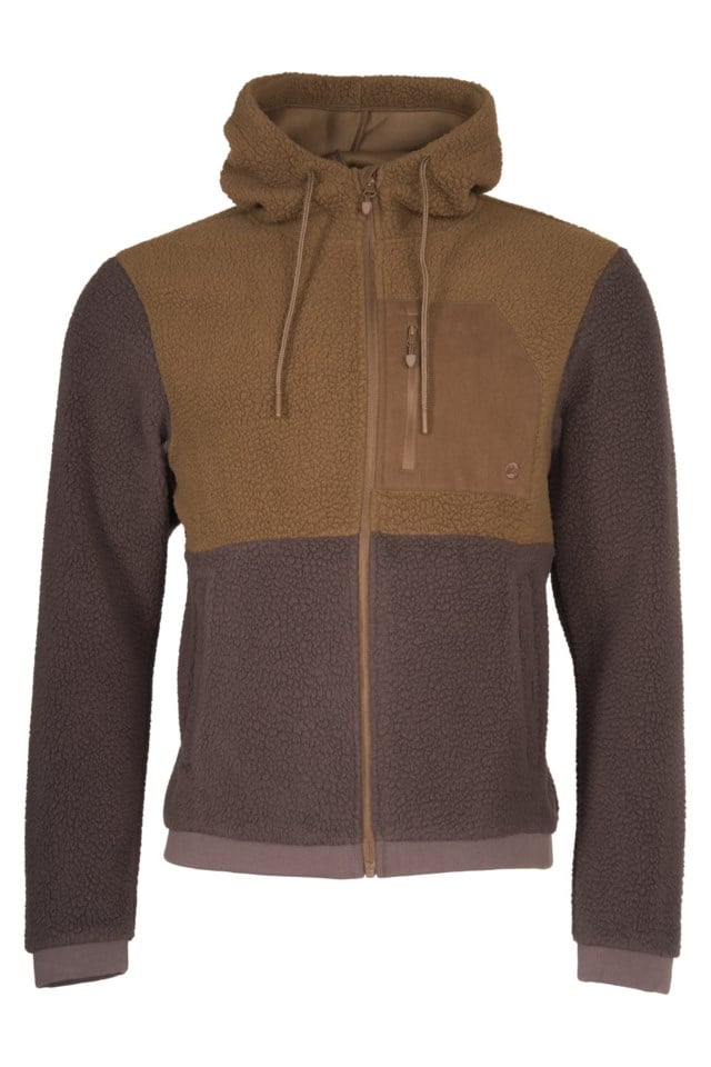 Østerdalen sherpa hettegenser Brown Herre - 1