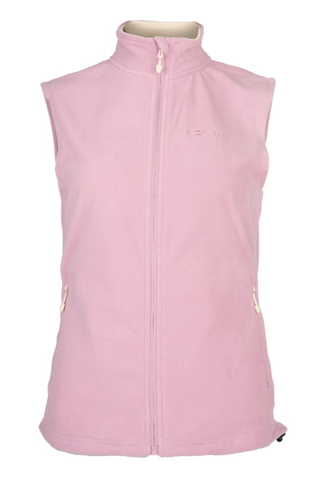 Utvær fleecevest Pink Dame - 1