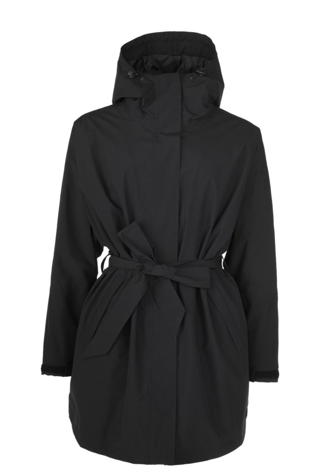 Vadsø vattert skallparkas Black Dame - 1