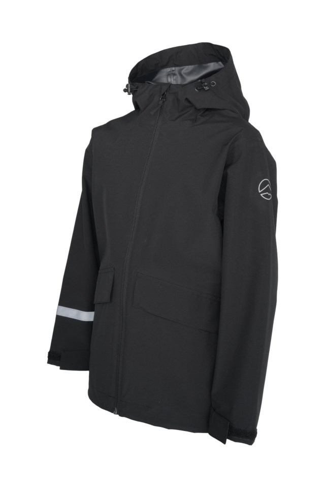 Fjørland lettvekts skalljakke barn 8-14 Black Barn - 1