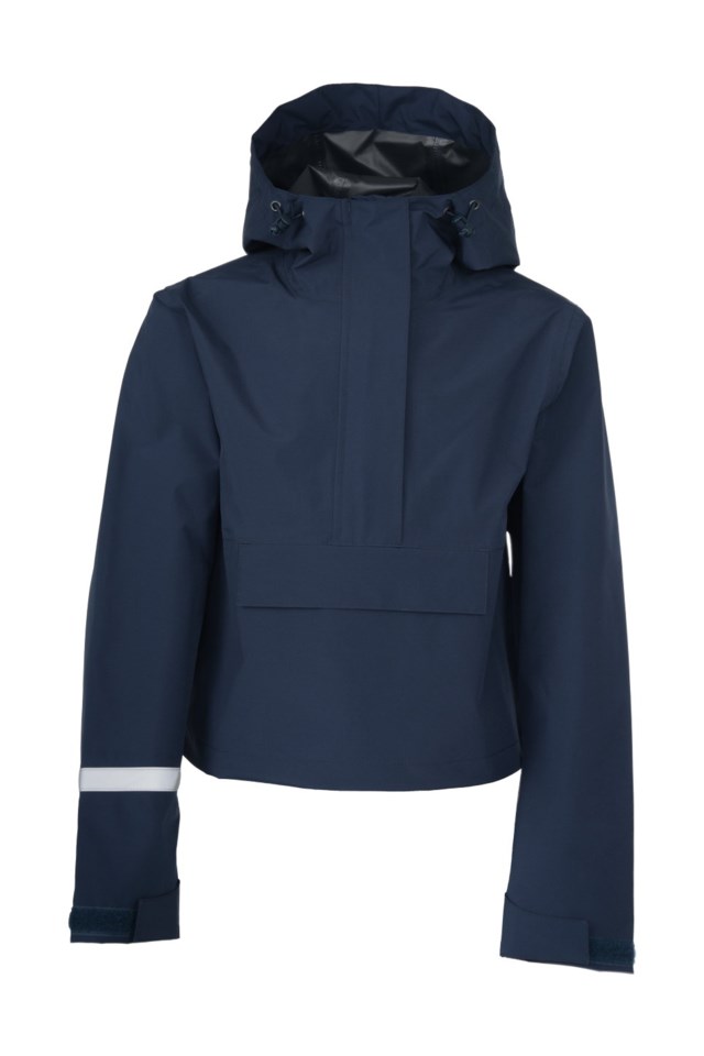 Vesterålen kort skallanorakk barn 8-14 Blue Barn - 1