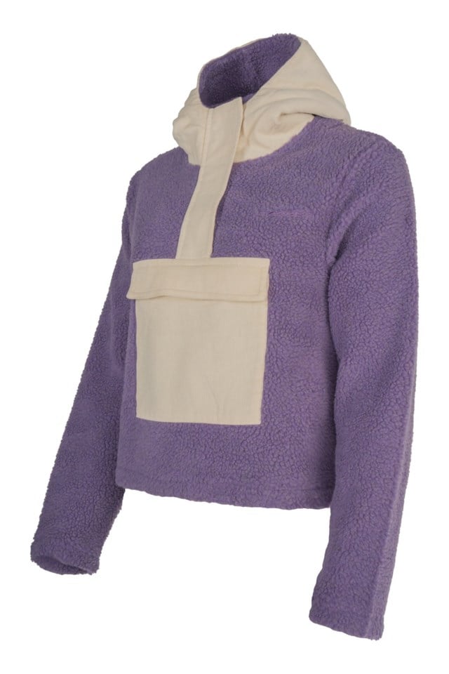 Hoddevik kort cord sherpagenser Purple Dame - 1