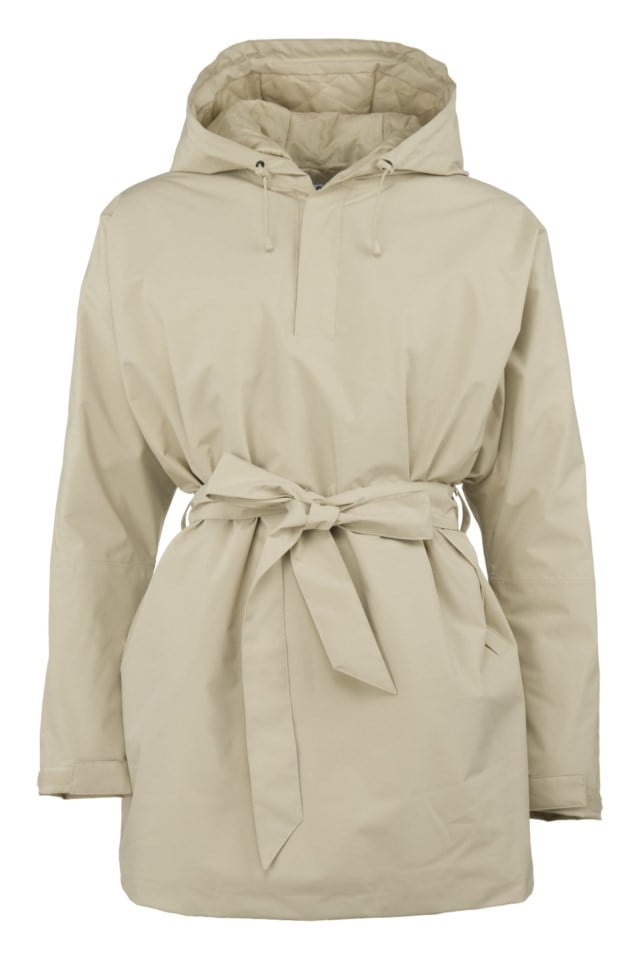 Svolvær isolerende skallponcho Beige Dame - 1