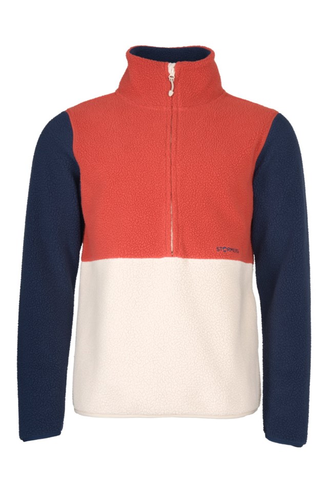 Drivdalen sherpa Half Zip genser Red Herre - 1
