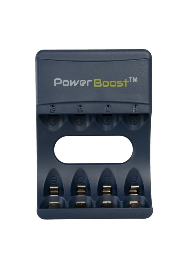 PowerBoost USB-lader for oppladbare batterier