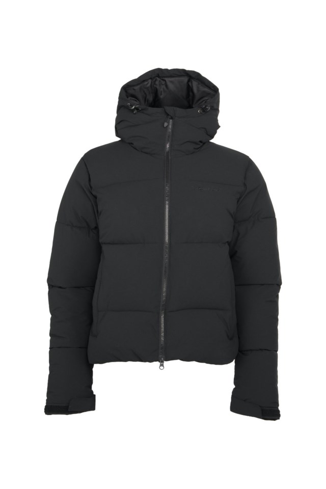 Gjesvær kort vinterjakke Black Dame - 1