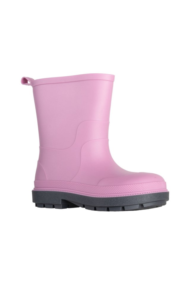 Plaskregn gummistøvel barn Pink Sko - 1