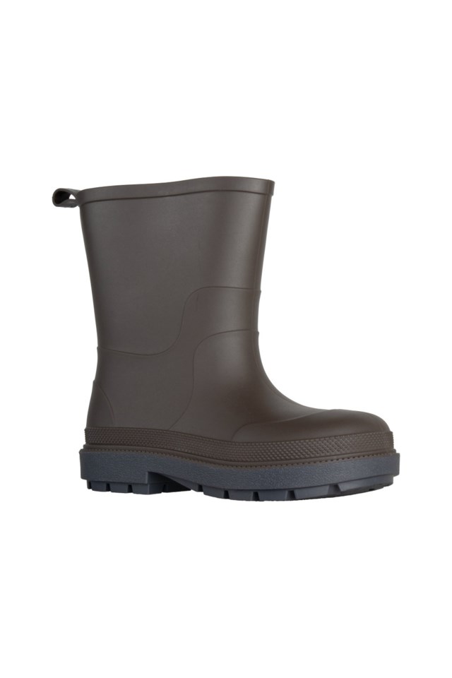 Plaskregn gummistøvel barn Brown Sko - 1