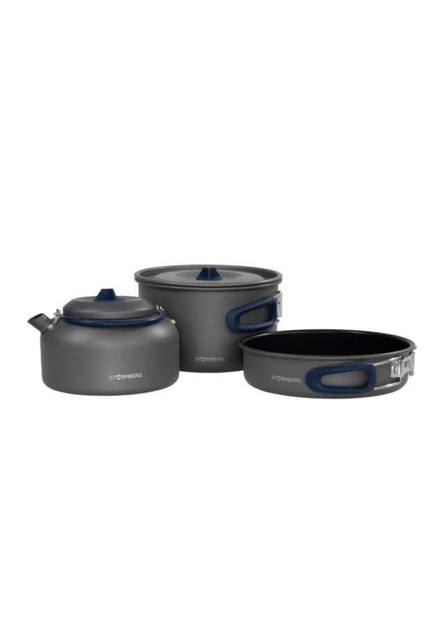 Stetind aluminium nonstick kjelesett – 3 deler