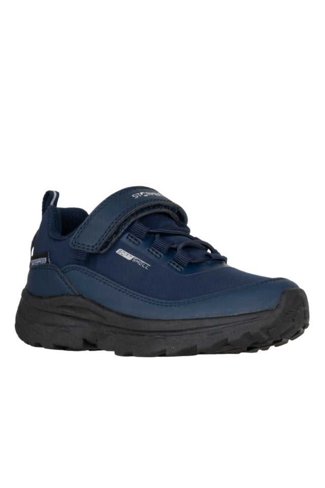 Svartfjell vanntett softshell tursko barn Blue Barn - 1