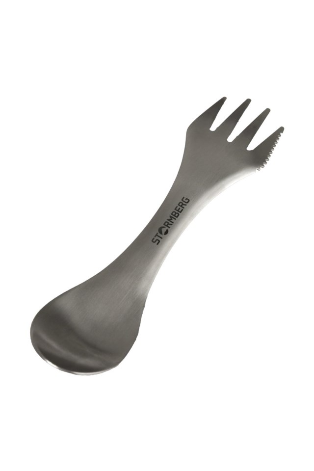 Eidvik 3-i-1 stålspork Grey Turutstyr - 1