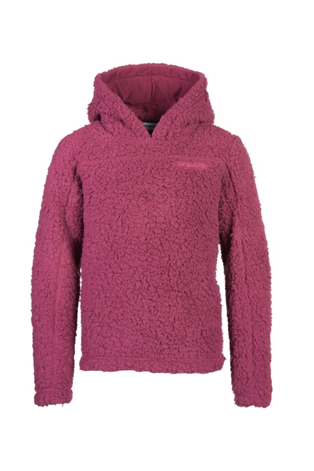 Hamarli sherpa hettegenser barn 8-14 Pink Barn - 1