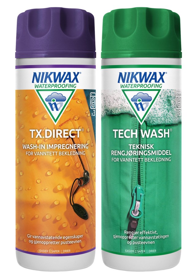 Tech Wash og TX Direct 300 ml 2-pack
