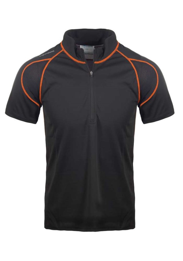 Spor kortermet trøye Black Unisex - 1