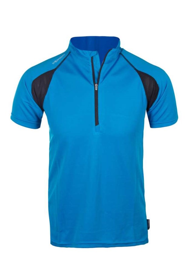 Spor kortermet trøye Blue Herre - 1