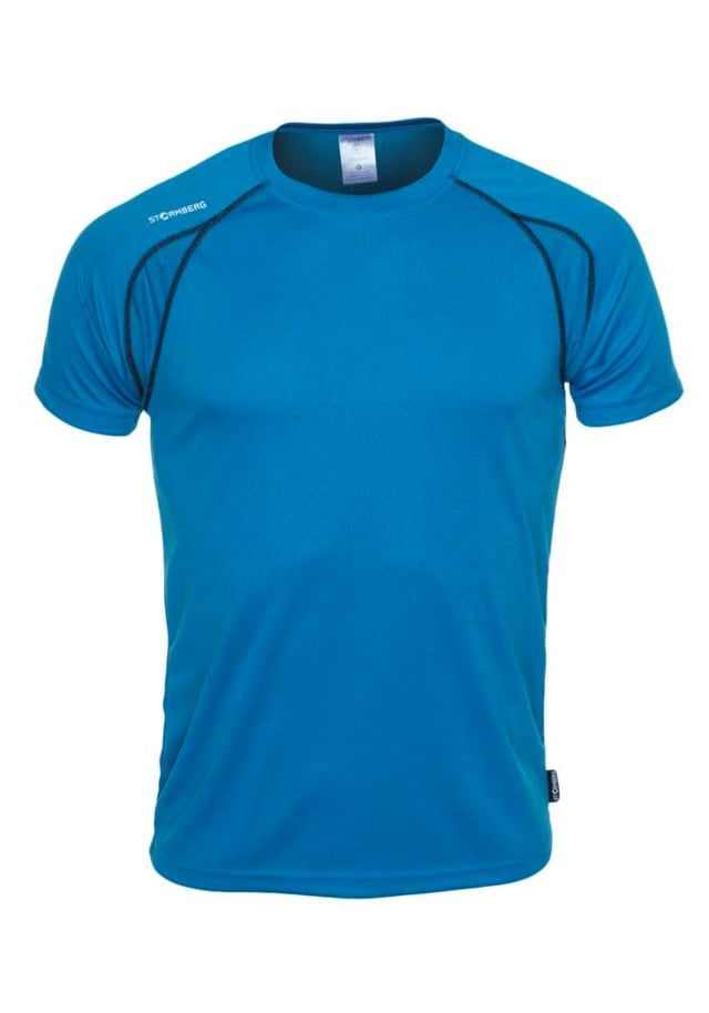 Spor t-skjorte Blue Herre - 1