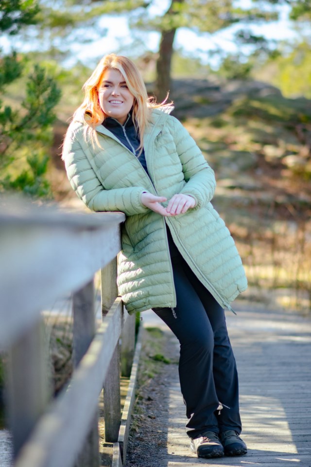 Folgefonna dunparkas Green Dame - 1