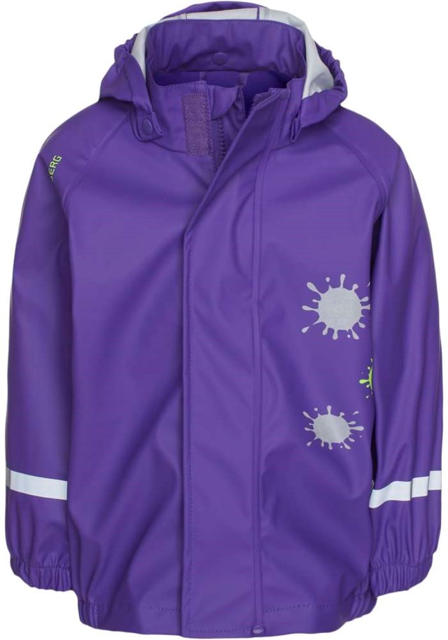 Pytt regnjakke Royal Purple - 1