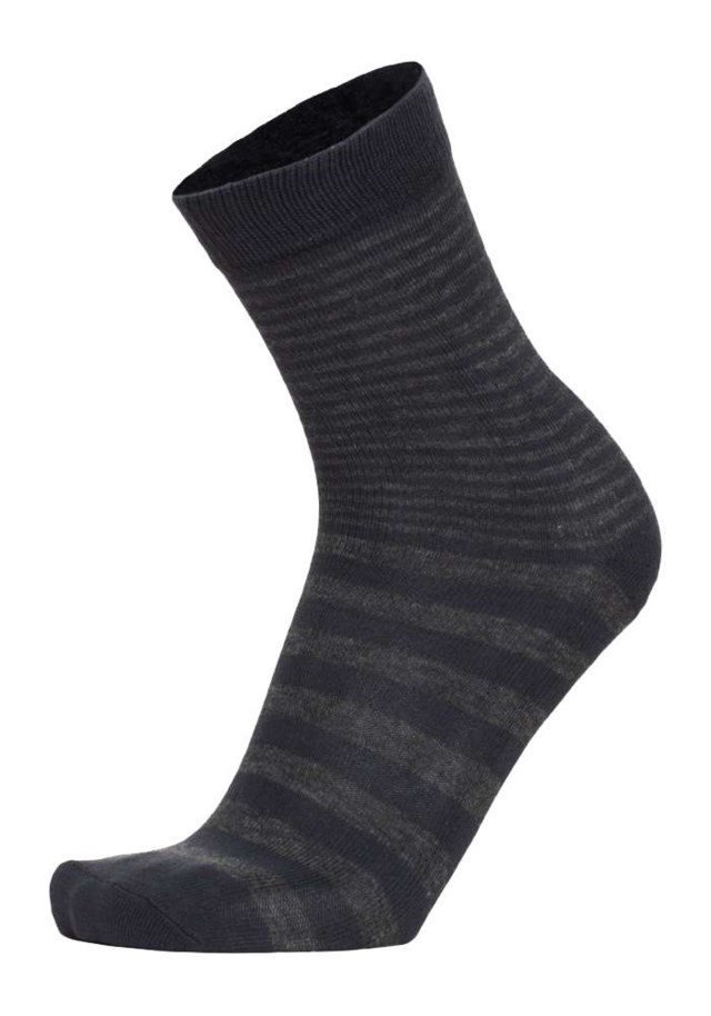 Visperud sokk Ebony Dark grey - 1