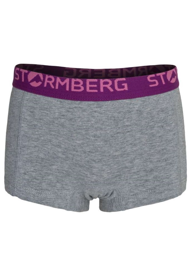 Leangenli boxer jente Grey|Purple Barn - 1