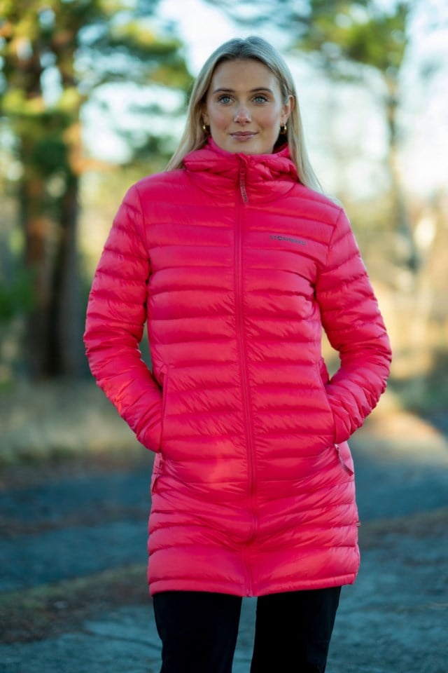 Folgefonna dunparkas Pink Dame - 1