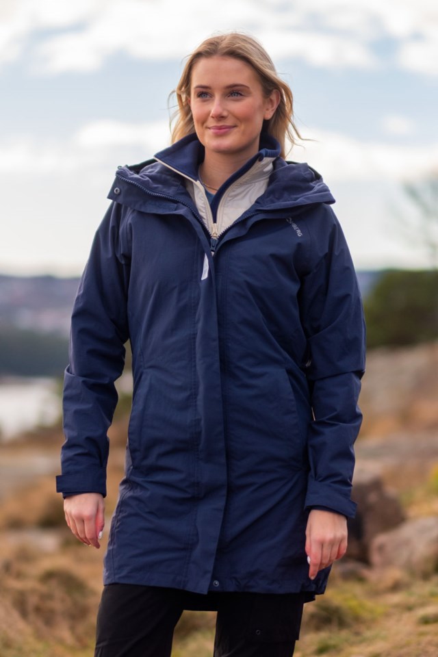 Bàlggis resirkulert parkas Blue Dame - 1