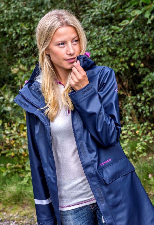 Vestergapet regnkåpe Dress Blues - 1
