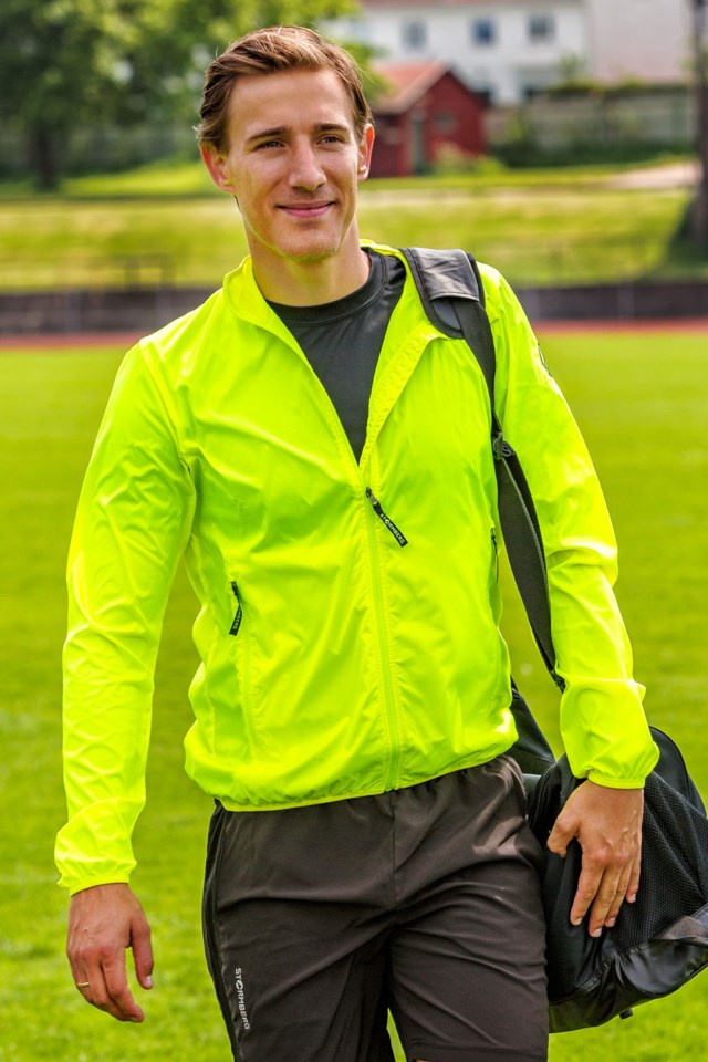 Osnes lettvektsjakke Safety Yellow - 1