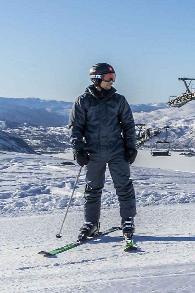 Alta vinterdress Ebony Grey/Black - 1