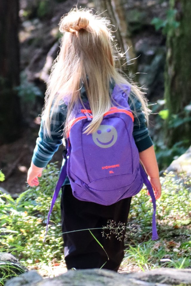 Rulle sekk barn 1-7 Purple Barn - 1