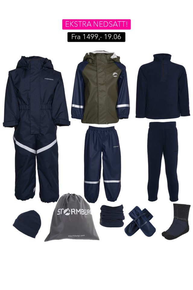 Tyssdal barnehagepakke barn 1-7 Dress Blues - 1