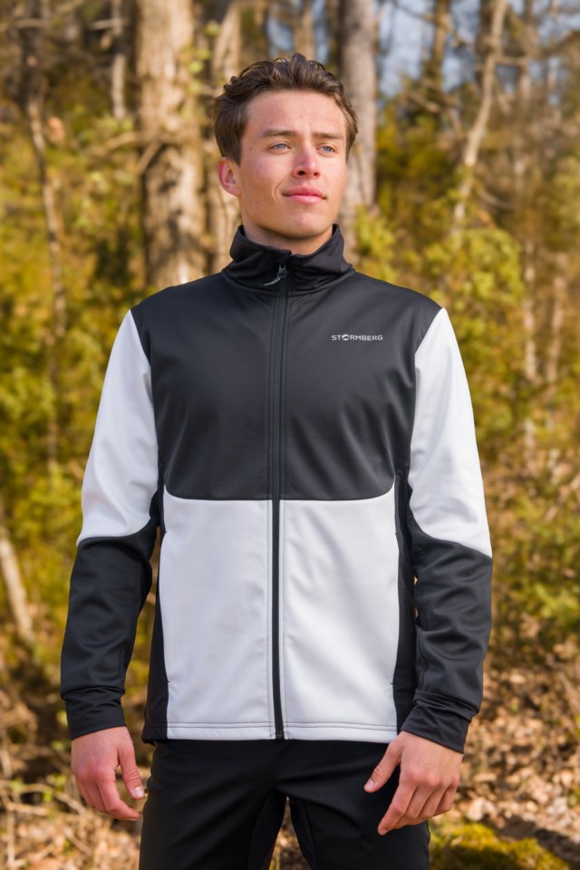 Kollen langrennsjakke Jet Black/Bright White - 1