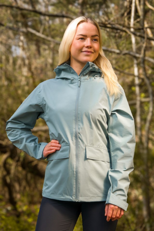 Fjørland lettvekts skalljakke Blue Dame - 1