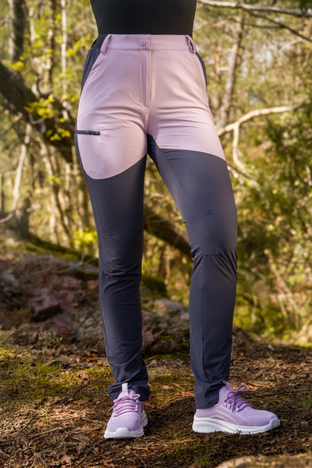 Fjelldalen turbukse Grey|Purple Dame - 1